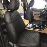 Чехлы Автопилот на Kia Carnival 8 мест с 2020+ Чехлы Автопилот на Kia Carnival 8 мест с 2020+