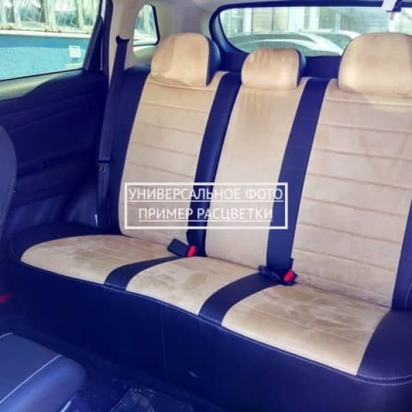 Чехлы Автопилот Алькантара на Москвич 3 (2022+)